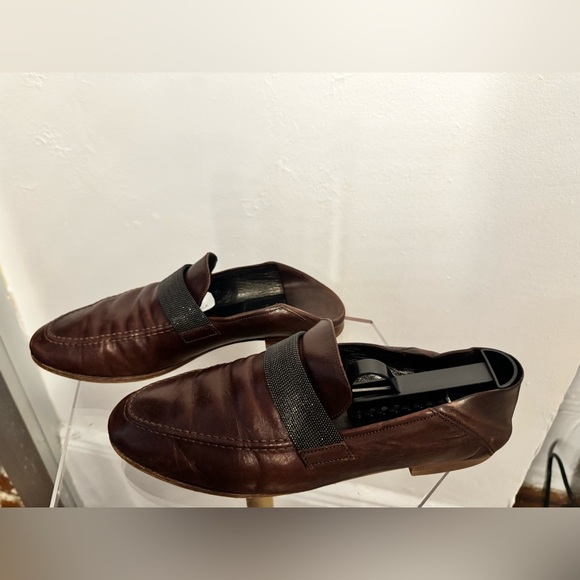 Brunello Cucinelli Brown Mules & Clogs - Picture 6 of 8